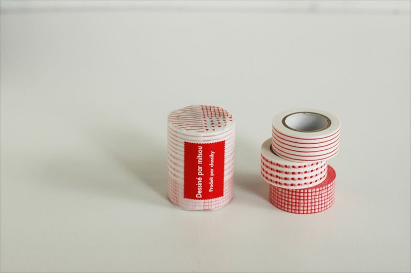 MT Basic Washi Tape - Red