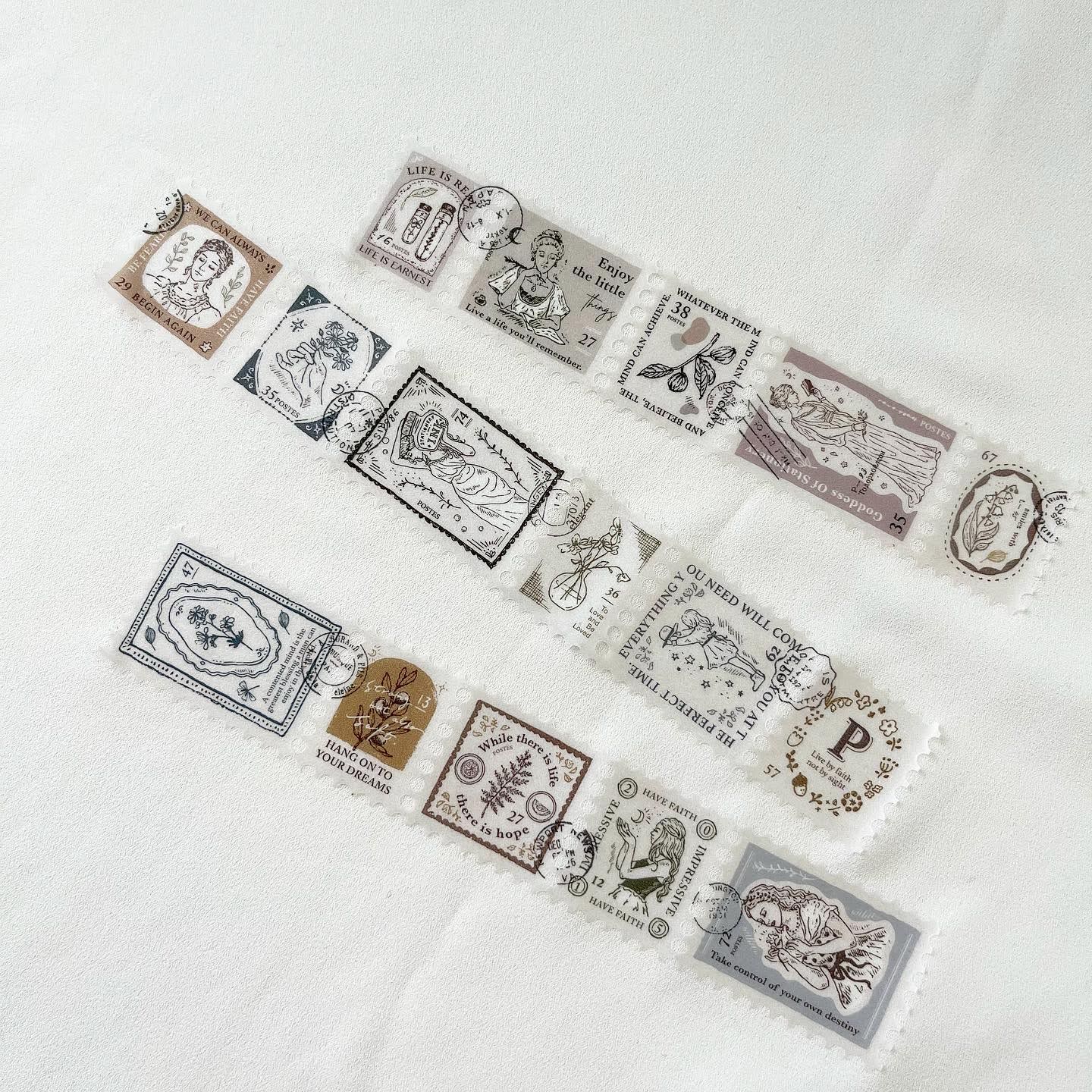 Pion Washi Tape - Stamp 郵票6