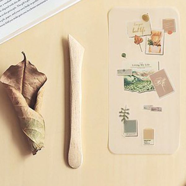 Wooden Stick - Tool for Print-on Transfer Sticker