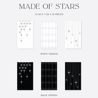 XXXL Studio Memo Cards - Made of Stars