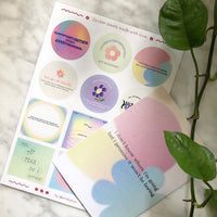 ArtsbyFion Sticker Sheet - Inspirational & Motivational Quotes